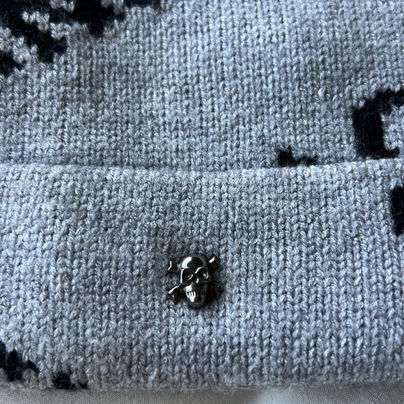 BALENCIAGA Jacquard logo beanie in grey/black unisex - Picture 2 of 6